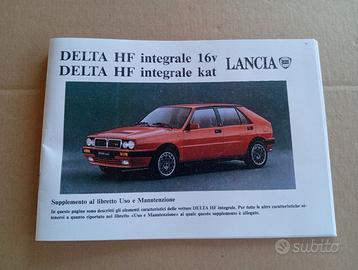 Lancia Delta HF Integrale 16v Supplemento USO MAN