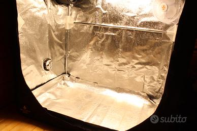 Kit GrowBox + Estrattore e Ventola 