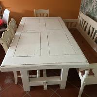 Soggiorno shabby