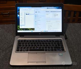 Notebook pc portatile HP Elitebook 840 G4 14" 9