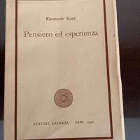 Kant E. - Pensiero ed esperienza [1956] Laterza