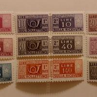 Francobolli Italia 1955 - Lotto Pacchi Postali 