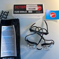 fluid goggles clear octopus