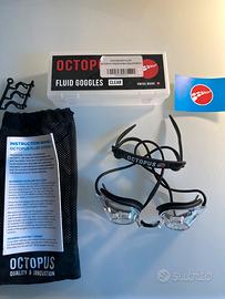 fluid goggles clear octopus