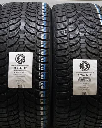 4 GOMME 255 40 19 BRIDGESTONE A61307