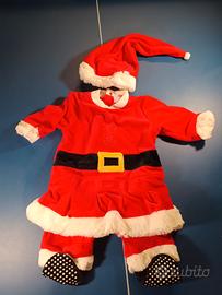 Vestito carnevale babbo natale 