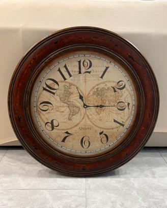 Grande Orologio da Parete stile Vintage - Anticato