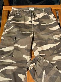 Pantaloni militari donna a vita alta!