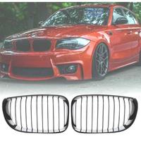 GRIGLIE BMW E81 E87 E82 E88 07-11 LOOK 1M NERO LUC