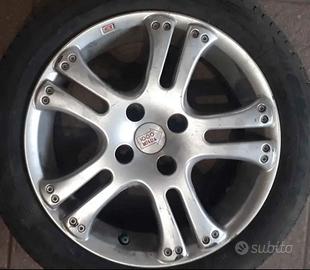 3 Cerchi MILLEMIGLIA 4 X 100 per Renault