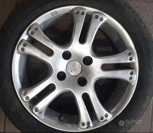 3 Cerchi MILLEMIGLIA 4 X 100 per Renault