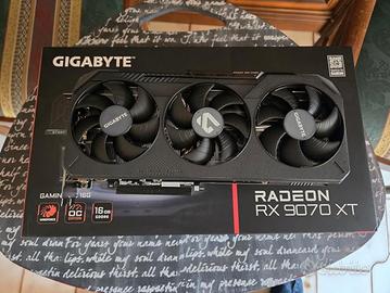 AMD Radeon RX 9070 RX Gigabyte come nuova 