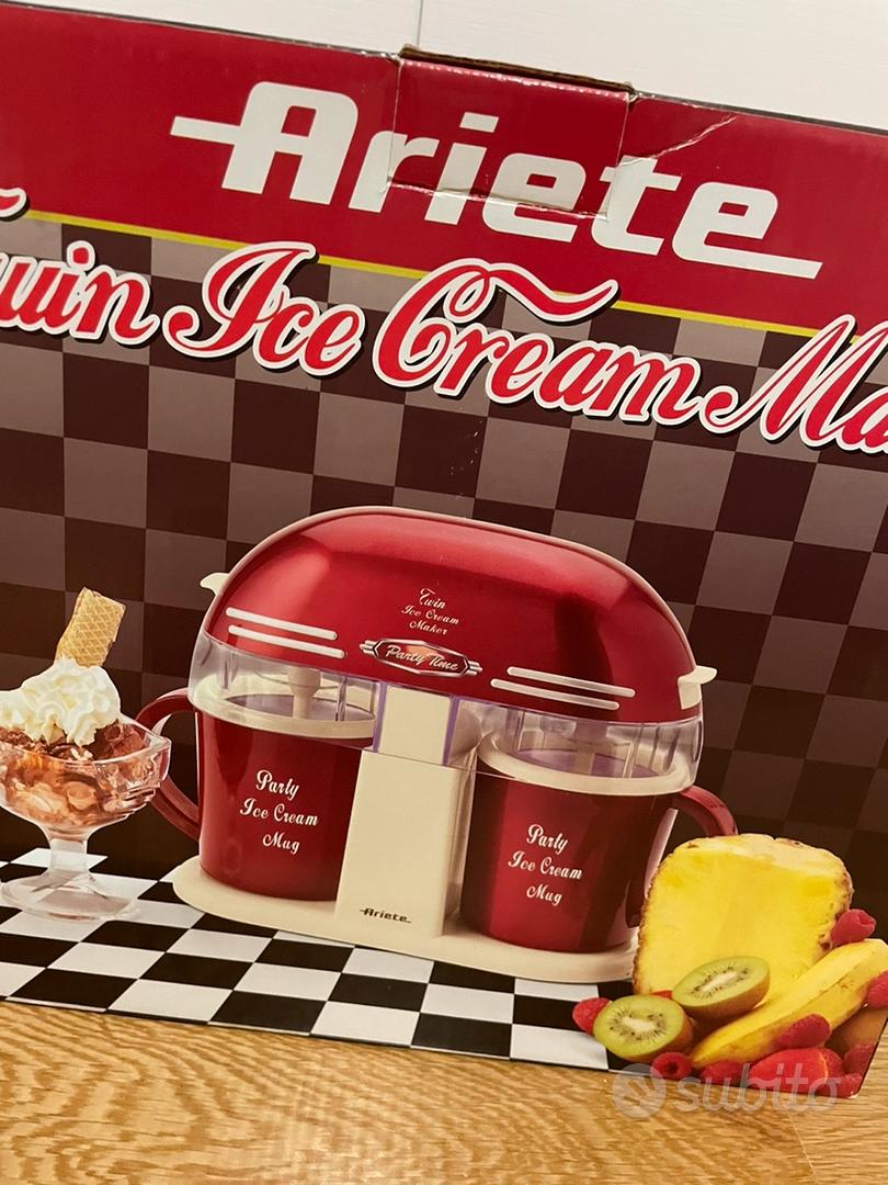 Gelatiera - twin ice cream maker Ariete - Elettrodomestici In vendita a  Vicenza