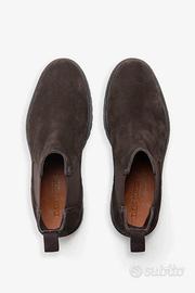 DAN JOHN - Stivaletto beatles in suede moro 44