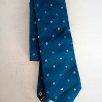 Cravatta Balenciaga vintage 90s pura seta