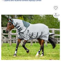 Coperta anti eczema per dermatiti cavallo.