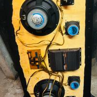 speaker with amplifier for car