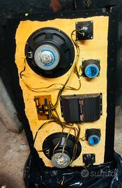 speaker with amplifier for car