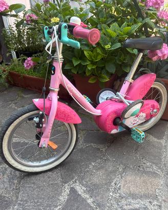 Bici bimba 14” rotelle