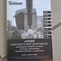 centrifuga frutta e verdura