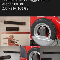 vespa 180 SS PIASTRA TIRANTE BATTERIA 