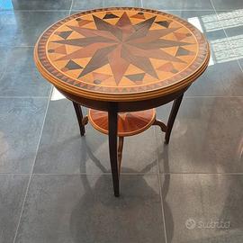 Tavolino legno rotondo