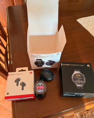 Huawei GT 5 pro + cuffie freebuds