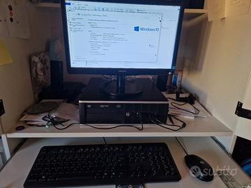 hp desktop Intel i5  8gb ram ssd 128 + HD 500 gb