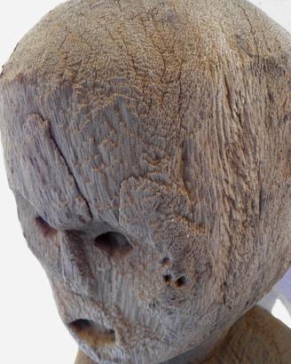 Statua funeraria Bongo Sudan arte tribale africana