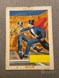 Tavola Mandrake d'autore Mario Caria vintage