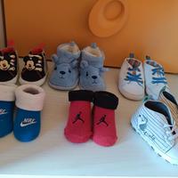 scarpine scarpe morbide new born nascita maschio