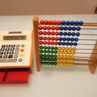 Abaco, Lavagna, giochi in legno e magnetici