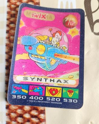 Lotto 4 Carte Vintage TWIX / MARS Anni 90 2000 