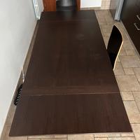 Tavolo allungabile e 6 sedie