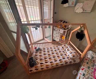 Letto a capanna- letto montessori