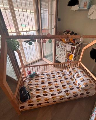 Letto a capanna- letto montessori