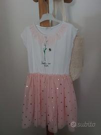 Vestito elefante bimba 8-10 anni