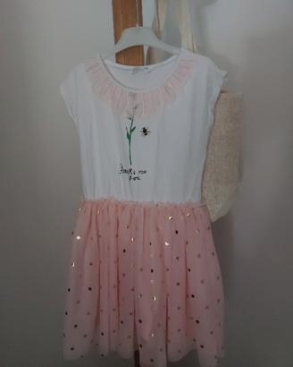 Vestito elefante bimba 8-10 anni