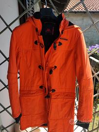 robe di kappa giubbotto tg m arancione e nero