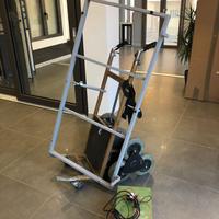 CARRELLO TRASPORTO INFISSI E PORTE BLINDATE