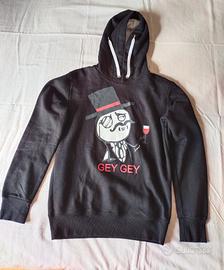 Felpa nera  invernale 