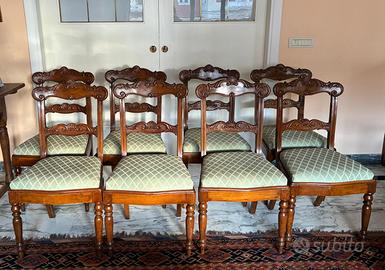 sedie pranzo antiche
