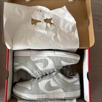 Nike Dunk Low Grigio e Bianco 39 Nuove