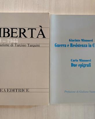2 Libri Antifascismo e Resistenza Lazio/ Ciociaria