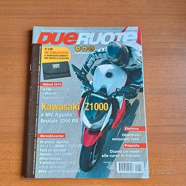 kawasaki z1000 rivista dueruote 2010 mv agusta bru