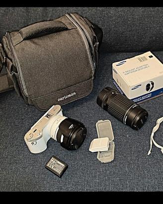 Macchina fotografica  Samsung NX300, colore bianco