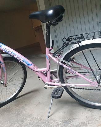 bicicletta donna ragazza bottecchia ruote 24 in