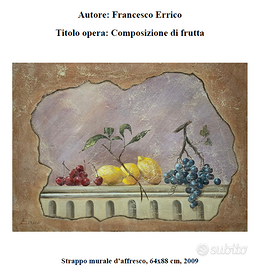 Francesco Errico - Strappo murale d'affresco