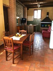 Casa con giardino casal velino