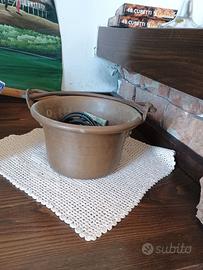 Paiolo antico in rame